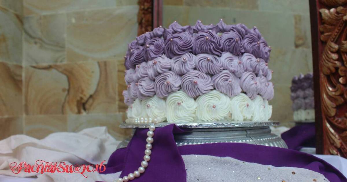 Warna Gold Tiramisu. Resep Tiramisu Egg Drops Anniv Cake (versi ombre) oleh Dewa