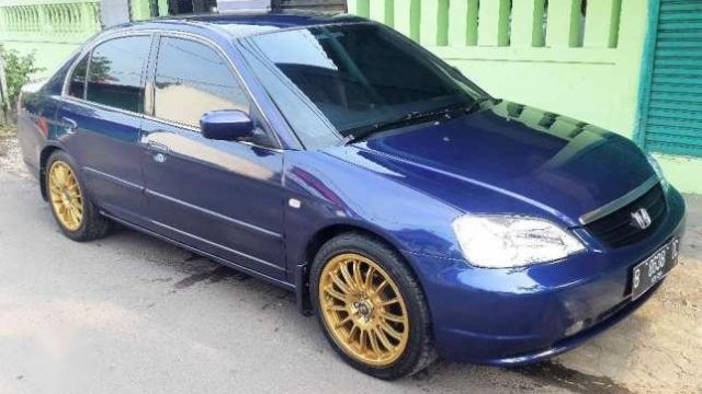 Velg Biru Metalik. Honda Civic Vti Es 2002 AT Biru Metalik Velg 17