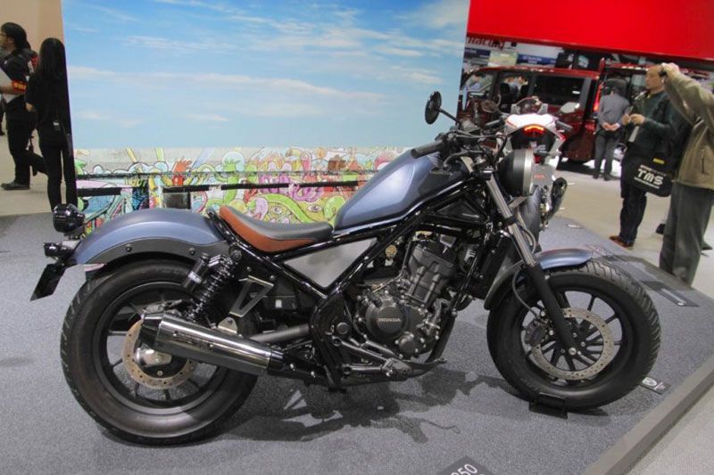 Motor Baru Honda 2017 Di Indonesia. Honda Rebel 250 Muncul di TMS 2017, Mungkinkah Masuk