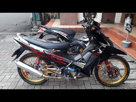 Modifikasi Supra X 125 Road Race. Kenali Gaya Modifikasi Simple Minimalis Supra X 125 : Okezone