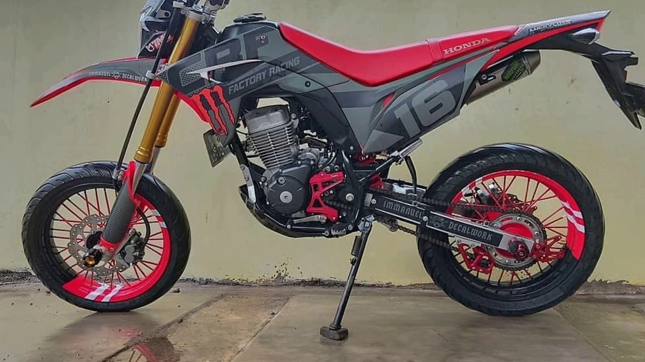 Modif Crf 150 L Supermoto. Intip Modifikasi CRF 150 Supermoto : Okezone Otomotif