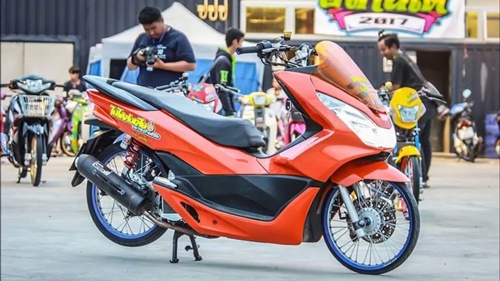 Pcx Modifikasi Jari Jari. Yuk Kenali Gaya Modifikasi PCX Thailook, Kece Banget Buat Anak