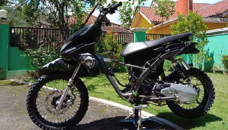 Beat Modifikasi Trail. Beat Street Modifikasi Trail, Berani Tampil Beda : Okezone Otomotif