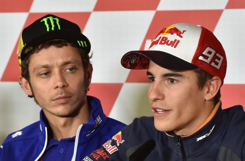 Marquez Dan Rossi Berdamai. Benarkah Marc Marquez dan Valentino Rossi Akan Berdamai jika