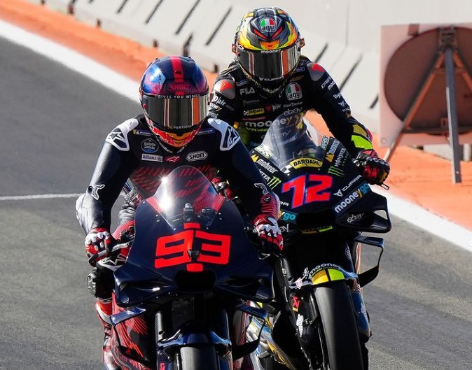 Hasil Tes Valencia. Hasil Tes Pramusim MotoGP 2024 di Valencia: Maverick Vinales