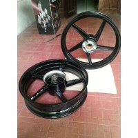 Velg Axio 4.5 Inch Vixion. Daftar harga Velg Tapak Lebar Byson Vixion Double Disc 5inch