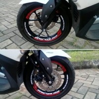 Stiker Velg Motor Aerox 155. Daftar harga Stiker Velg Sticker Decal Motor Aerox 155 Ring 14