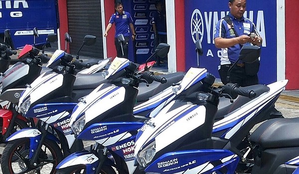 Aerox Road Race. Musim 2016, Yamaha Racing Team Indonesia Gunakan Aerox 125LC