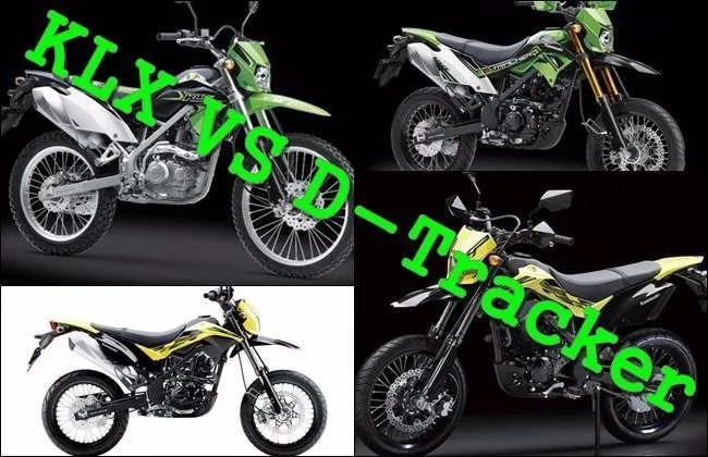 Perbedaan Dtracker Dan Klx. Pilih Kawasaki D-Tracker Atau KLX 150?