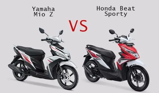 Mio Vs Beat. Komparasi Yamaha Mio Z vs Honda Beat, Pilih Mana?