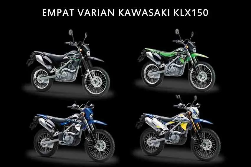 Ukuran Motor Klx. Kenali Empat Varian Kawasaki KLX150