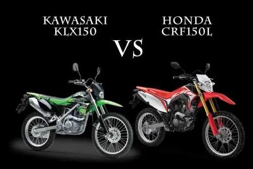 Klx 150 Vs Crf 150. Adu Tangguh, Honda CRF150L Vs Kawasaki KLX150