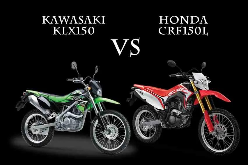 Klx Vs Crf 150. Adu Tangguh, Honda CRF150L Vs Kawasaki KLX150