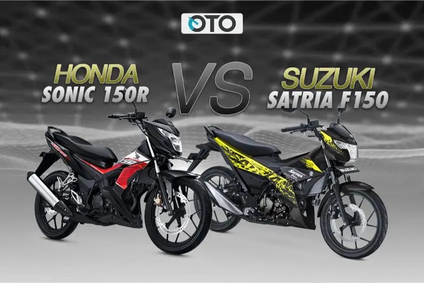 Satria Fu Vs Sonic. Komparasi Lengkap Honda Sonic 150R vs Suzuki Satria F150