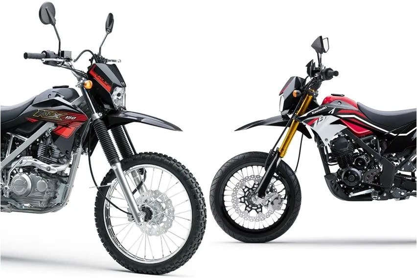 Perbedaan Dtracker Dan Klx. Intip Perbedaan Mendasar Kawasaki KLX 150 dan D-Tracker