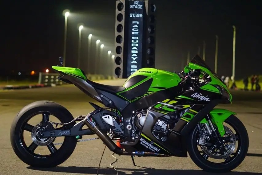 Harga Velg Rotobox Zx10r. Telisik Modifikasi Kawasaki Ninja ZX-10R Juara Drag Race