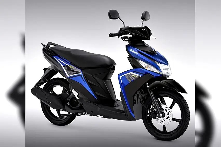 Mio M3 Biru Putih. Yamaha Mio M3 Punya Seleksi Warna Baru Bernuansa Metalik