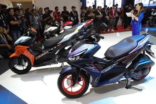 Aerox Warna Terbaru. Yamaha Indonesia Rilis Warna Baru All New Aerox di IMOS+ 2023