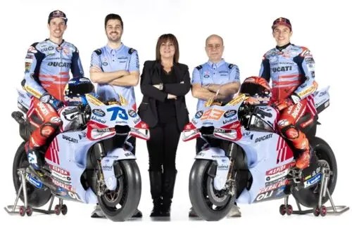 Helm Honda Adv. Gresini Racing Luncurkan Livery MotoGP 2024 Sekaligus