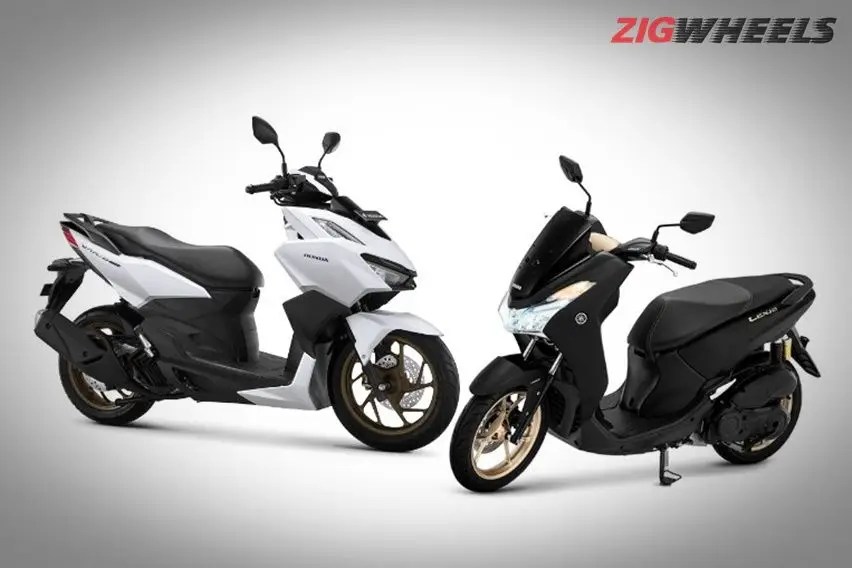 Perbedaan Lexi S Dan Lexi Abs. Honda Vario 160 vs Yamaha Lexi S, Komparasi Skutik dengan ABS