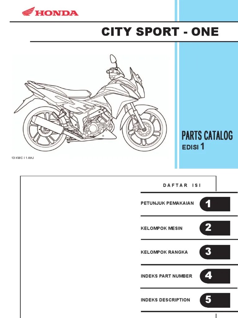 Nomor Rangka Cs1. Parts Catalog CS1 Motor