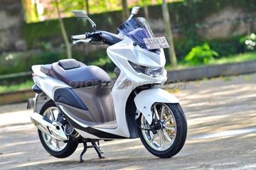 Cara Modifikasi Motor Honda Spacy. Kegedean Pakai Yamaha NMAX, Honda Spacy Dipaksa Jadi NMAX