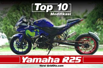 R25 Modifikasi Keren. Kaleidoskop 2018: 10 Modifikasi Yamaha R25 Terkeren Versi