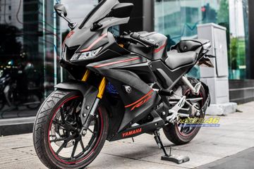 Modifikasi R15 V3 Hitam Doff. Ubahan Minim Kayak Gini Aja Bisa Bikin Yamaha R15 Makin