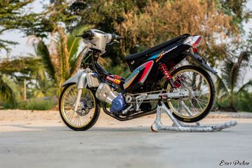 Mesin Honda Karisma. Honda Karisma Serasa Motorsport, Rangka Digelantungi Mesin