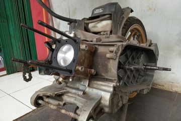 Cara Bongkar Mesin Motor Matic. Motor Matic Berisik, Begini Cara Bedakan Kerusakan Mesin Dan