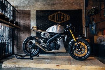 Yamaha Xabre Cafe Racer. Yamaha Xabre Ganti Tampang Cafe Racer, Bodinya Jadi