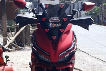 Cara Pasang Windshield Vario 150. Inspirasi Modifikasi, Honda Vario 150 Dibikin Mirip Honda ADV150