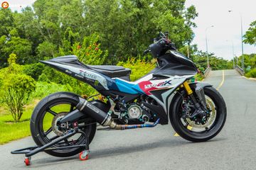 Kepala Mx King. Makin Sangar, Yamaha MX King 150 Dandan Pakai Kepala Aerox