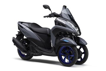 Yamaha Tricity Harga. Dibanderol Rp 69 Jutaan, Intip Nih Spesifikasi Skutik Tiga Roda