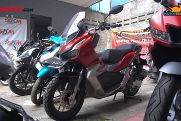 Motor Dengan Tangki Besar. Ini Motor Matik Pemegang Tangki Tergendut di Indonesia, Tembus