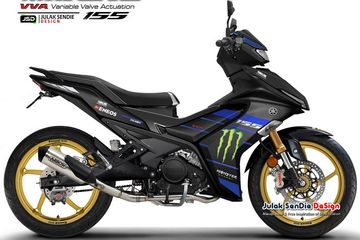 Mx King 2020 Modifikasi. Yamaha MX King 155 Dimodifikasi Gaya Racing, Livery MotoGP