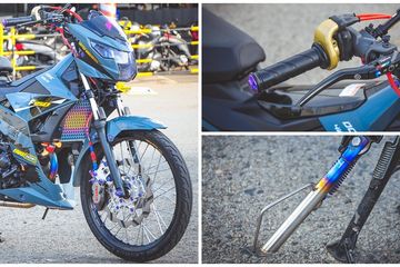 Master Rem Depan Satria Fu Variasi. Suzuki Satria F150 Tampil Menawan Modal Pasang Aksesori