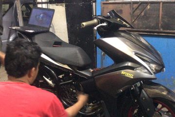 Cara Upgrade Performa Aerox 155. Yamaha Aerox 155 Bore Up Jadi 183 cc Pakai Piston BRT, Hasil