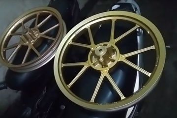 Velg Daytona Ninja Rr. Kolektor Motor 2-Tak Getol Berburu Pelek Langka Ini, Padahal