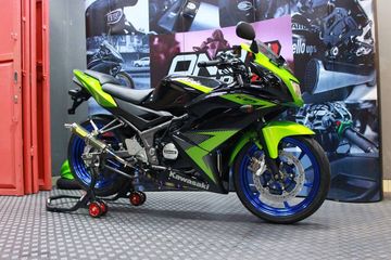 Modifikasi Ninja Rr New Hijau. One3 Motoshop Terima Modifikasi Motor 2 Tak, Ninja 150 RR Ini