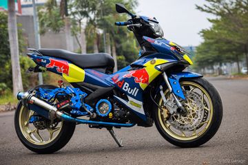 Mx King Modif Malaysia. MX King Dimodifikasi Ala Geng Tayar Besar, Pakai USD, Pelek 4,5