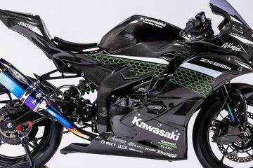 Ninja Full Modif. Eduuun Modif Ninja ZX-25R Pake Bodi Full Karbon, Biayanya Bikin