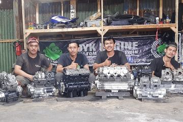 Berapa Silinder Ninja 250 Karbu. Mesin Kawasaki Ninja 250 Diubah Jadi 4 Silinder, Pengerjaan 4