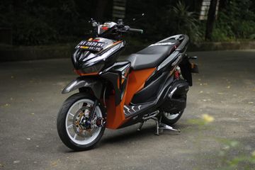 Vario Vietnam Modif. Honda Vario 150 Dengan Gaya Modifikasi Ala Vietnam, Modal Rp