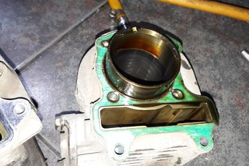 Honda Vario 110 Fi Modifikasi. Honda Vario 110 Fi Bongkar Mesin, Jeroan Berwarna Keemasan