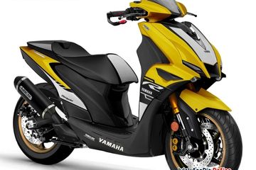 R1m Modif. Yamaha FreeGo Tampil Ala R1M, Lampu Sipit, Double Disc Lebar