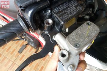 Master Rem Belakang Supra X 125. Master Rem Suzuki Satria FU Pasang di Honda Supra X 125