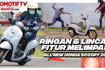 Review Honda Scoopy 2021. Review All New Honda Scoopy 2021, First Ride dan Coba Fitur
