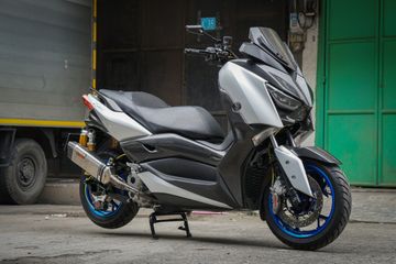 Biaya Repaint Velg Motor. Yamaha XMAX Pelek Jadi Cantik, Warna Bisa Pilih, Harga Repaint