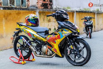 Decal Mx King. Yamaha MX King 150 Kece, Pasang Decal Koi dan Pelek Belang 16